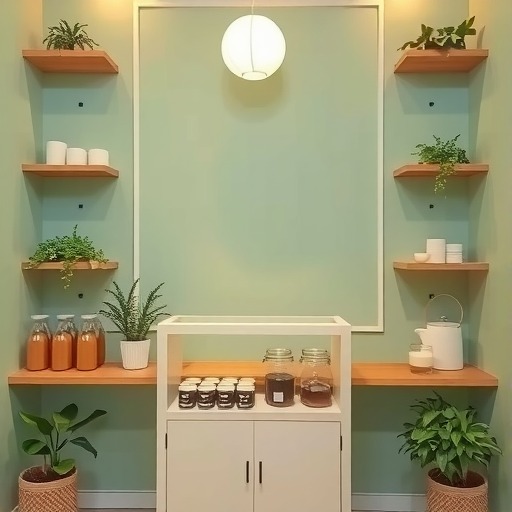 40平米小清新奶茶店装修设计 | 屋檐奶茶(图2)