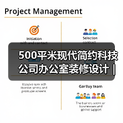 500平米现代简约科技公司办公室装修设计 | 领歌智谷(图4) 500平米现代简约科技公司办公室装修设计 | 领歌智谷(图4)