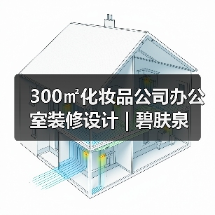 300㎡化妆品公司办公室装修设计 | 碧肤泉（图2）