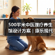 500平米中医理疗养生馆设计方案 | 康乐现代(图4) 500平米中医理疗养生馆设计方案 | 康乐现代(图4)