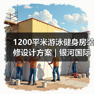 1200平米游泳健身房装修设计方案 | 银河国际(图3) 1200平米游泳健身房装修设计方案 | 银河国际(图3)