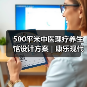 500平米中医理疗养生馆设计方案 | 康乐现代(图3) 500平米中医理疗养生馆设计方案 | 康乐现代(图3)