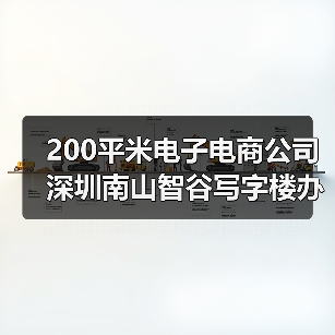 200平米电子电商公司深圳南山智谷写字楼办公室装修设计案例(图4) 200平米电子电商公司深圳南山智谷写字楼办公室装修设计案例(图4)