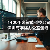 1400平米智能科技公司深圳写字楼办公室装修设计案例(图1) 1400平米智能科技公司深圳写字楼办公室装修设计案例(图1)