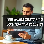 深圳龙华华南数字谷1200平米智能科技公司办公室装修设计案例(图3) 深圳龙华华南数字谷1200平米智能科技公司办公室装修设计案例(图3)