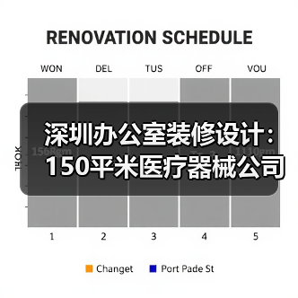 深圳办公室装修设计:150平米医疗器械公司(图1) 深圳办公室装修设计:150平米医疗器械公司(图1)