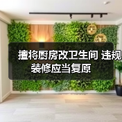 擅将厨房改卫生间 违规装修应当复原（图3）