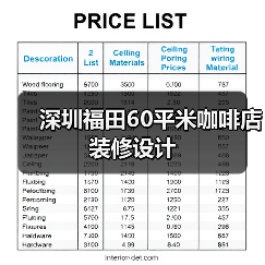 深圳福田60平米咖啡店装修设计(图4) 深圳福田60平米咖啡店装修设计(图4)