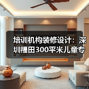 培训机构装修设计:深圳福田300平米儿童专注力教育(图1) 培训机构装修设计:深圳福田300平米儿童专注力教育(图1)