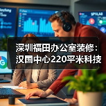 深圳福田办公室装修:汉国中心220平米科技公司写字楼办公室设计(图3) 深圳福田办公室装修:汉国中心220平米科技公司写字楼办公室设计(图3)