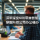 深圳宝安600平米智能穿戴科技公司办公楼办公室装修设计案例(图2) 深圳宝安600平米智能穿戴科技公司办公楼办公室装修设计案例(图2)