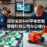 深圳宝安600平米智能穿戴科技公司办公楼办公室装修设计案例(图1) 深圳宝安600平米智能穿戴科技公司办公楼办公室装修设计案例(图1)
