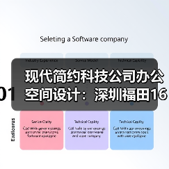 现代简约科技公司办公空间设计:深圳福田160㎡(图4) 现代简约科技公司办公空间设计:深圳福田160㎡(图4)