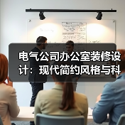 电气公司办公室装修设计:现代简约风格与科技感结合(图2) 电气公司办公室装修设计:现代简约风格与科技感结合(图2)