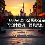 1600㎡上市公司办公空间设计案例:简约风如何打造高端大气?(图2) 1600㎡上市公司办公空间设计案例:简约风如何打造高端大气?(图2)