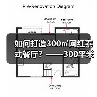 如何打造300㎡网红泰式餐厅?——300平米餐饮店装修案例解析(图3) 如何打造300㎡网红泰式餐厅?——300平米餐饮店装修案例解析(图3)