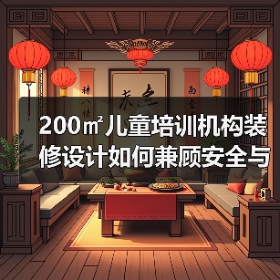 200㎡儿童培训机构装修设计如何兼顾安全与实用?(图1) 200㎡儿童培训机构装修设计如何兼顾安全与实用?(图1)