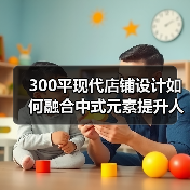 300平现代店铺设计如何融合中式元素提升人气(图4) 300平现代店铺设计如何融合中式元素提升人气(图4)