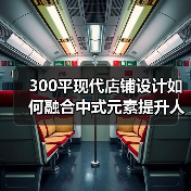 300平现代店铺设计如何融合中式元素提升人气(图2) 300平现代店铺设计如何融合中式元素提升人气(图2)