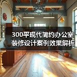 300平现代简约办公室装修设计案例效果解析(图3) 300平现代简约办公室装修设计案例效果解析(图3)