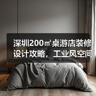 深圳200㎡桌游店装修设计攻略,工业风空间如何提升体验感?(图1) 深圳200㎡桌游店装修设计攻略,工业风空间如何提升体验感?(图1)