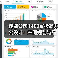 传媒公司1400㎡极简办公设计：空间规划与品牌个性如何融合？（图4）