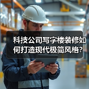 科技公司写字楼装修如何打造现代极简风格？（图1）