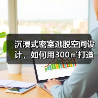 沉浸式密室逃脱空间设计,如何用300㎡打造超现实体验?(图3) 沉浸式密室逃脱空间设计,如何用300㎡打造超现实体验?(图3)