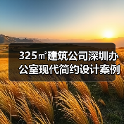 325㎡建筑公司深圳办公室现代简约设计案例解析(图4) 325㎡建筑公司深圳办公室现代简约设计案例解析(图4)