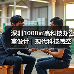 深圳1000㎡高科技办公室设计 | 现代科技感空间规划（图4）