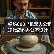 揭秘600㎡机器人公司现代简约办公室设计(图1) 揭秘600㎡机器人公司现代简约办公室设计(图1)