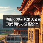 揭秘600㎡机器人公司现代简约办公室设计(图4) 揭秘600㎡机器人公司现代简约办公室设计(图4)