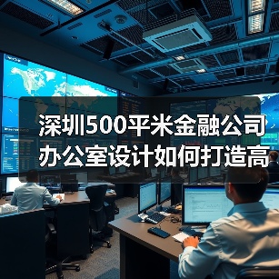 深圳500平米金融公司办公室设计如何打造高效办公空间?(图4) 深圳500平米金融公司办公室设计如何打造高效办公空间?(图4)