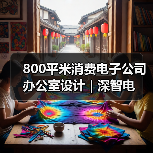 800平米消费电子公司办公室设计 | 深智电(图3) 800平米消费电子公司办公室设计 | 深智电(图3)