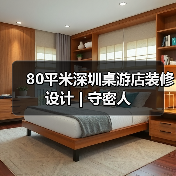 80平米深圳桌游店装修设计 | 守密人(图4) 80平米深圳桌游店装修设计 | 守密人(图4)