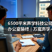 6500平米声学科技公司办公室装修 | 万魔声学(图4) 6500平米声学科技公司办公室装修 | 万魔声学(图4)