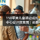 150平米儿童运动成长中心设计效果图 | 英嘉(图2) 150平米儿童运动成长中心设计效果图 | 英嘉(图2)