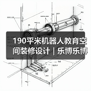 190平米机器人教育空间装修设计 | 乐博乐博(图3) 190平米机器人教育空间装修设计 | 乐博乐博(图3)