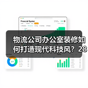 物流公司办公室装修如何打造现代科技风?2800平设计全解析(图4) 物流公司办公室装修如何打造现代科技风?2800平设计全解析(图4)