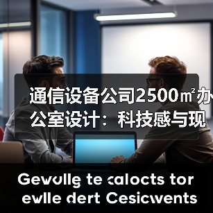 通信设备公司2500㎡办公室设计:科技感与现代感的完美融合(图2) 通信设备公司2500㎡办公室设计:科技感与现代感的完美融合(图2)