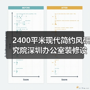 2400平米现代简约风研究院深圳办公室装修设计解析(图4) 2400平米现代简约风研究院深圳办公室装修设计解析(图4)