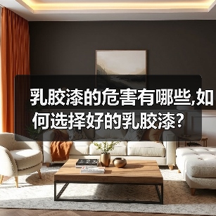 乳胶漆的危害有哪些,如何选择好的乳胶漆?(图3) 乳胶漆的危害有哪些,如何选择好的乳胶漆?(图3)