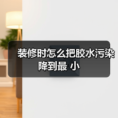 装修时怎么把胶水污染降到最 小（图4）