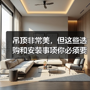 吊顶非常美，但这些选购和安装事项你必须要知道（图3）