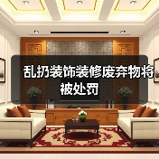 乱扔装饰装修废弃物将被处罚(图3) 乱扔装饰装修废弃物将被处罚(图3)
