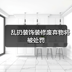 乱扔装饰装修废弃物将被处罚(图2) 乱扔装饰装修废弃物将被处罚(图2)
