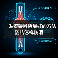 贴瓷砖最快最好的方法 瓷砖怎样防滑(图3) 贴瓷砖最快最好的方法 瓷砖怎样防滑(图3)