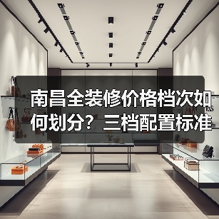 南昌全装修价格档次如何划分?三档配置标准详解(图1) 南昌全装修价格档次如何划分?三档配置标准详解(图1)