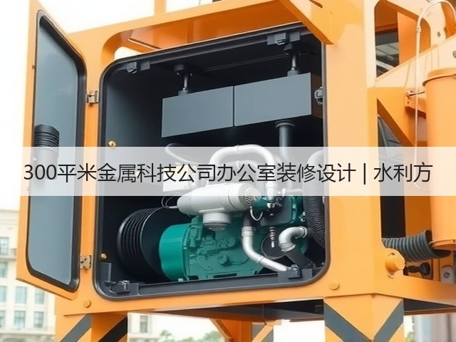 300平米金属科技公司办公室装修设计 | 水利方(图1) 300平米金属科技公司办公室装修设计 | 水利方(图1)