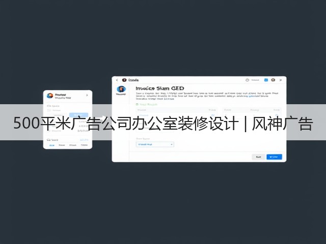 500平米广告公司办公室装修设计 | 风神广告(图3) 500平米广告公司办公室装修设计 | 风神广告(图3)